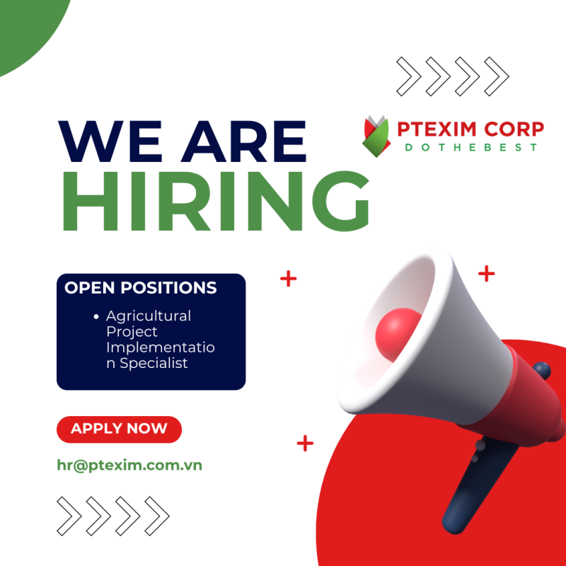 Agricultural Project Implementation Specialist