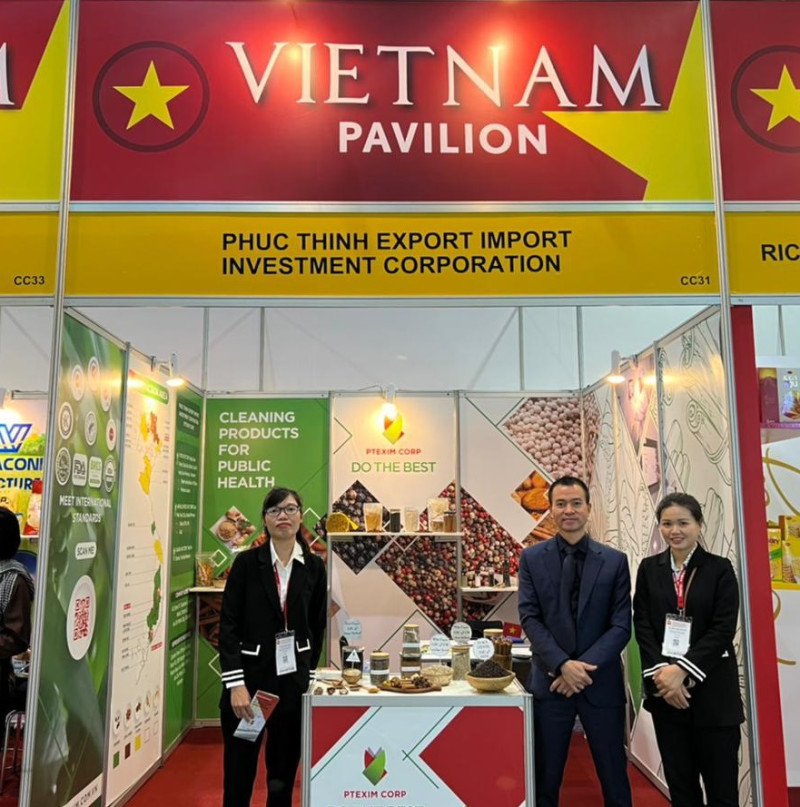 PTEXIM tham dự Hội chợ Thaifex Anuga Asia 2022