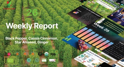 Pepper, Cassia, Star Anise, Ginger, Other Spices Market Update Week 26 -2026